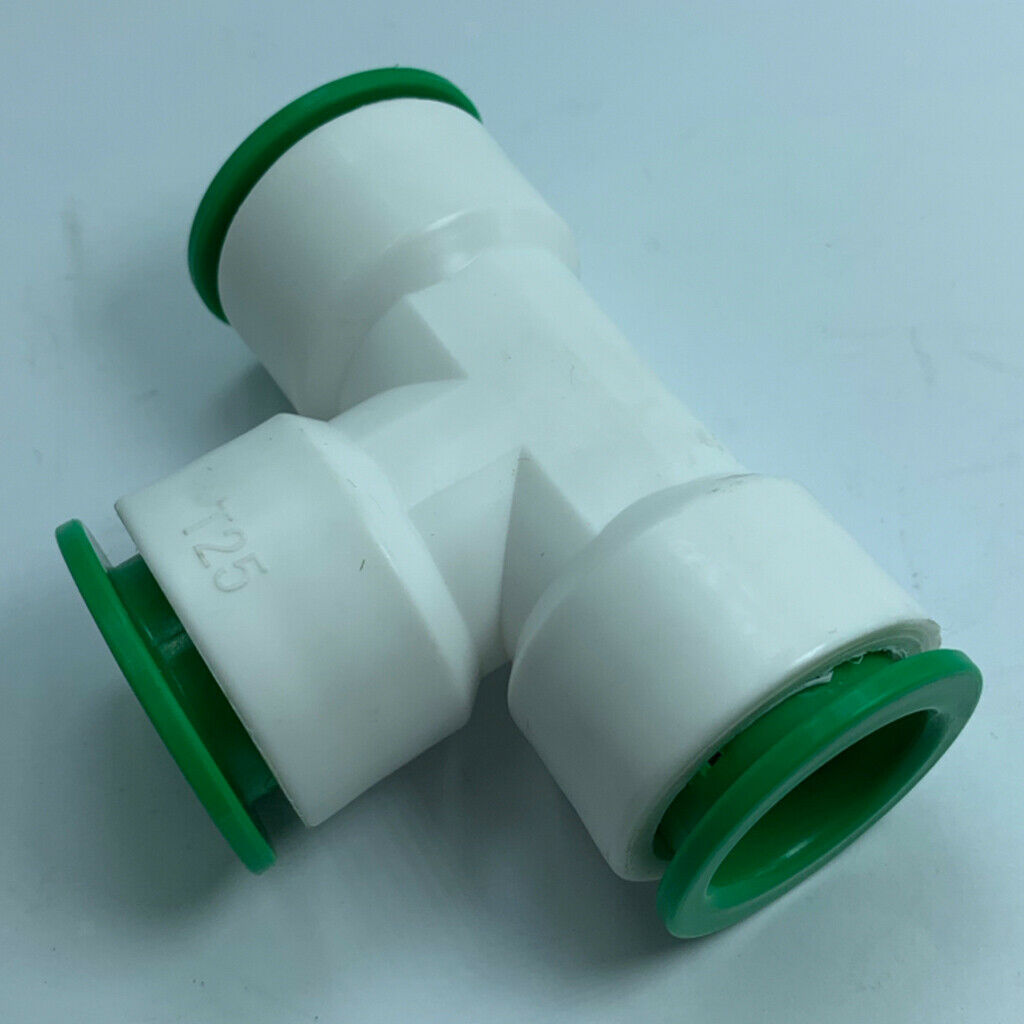 1pc 25mm PPR Tube Fittings Straight Quick Connector Tee Plumbing Water Pipe