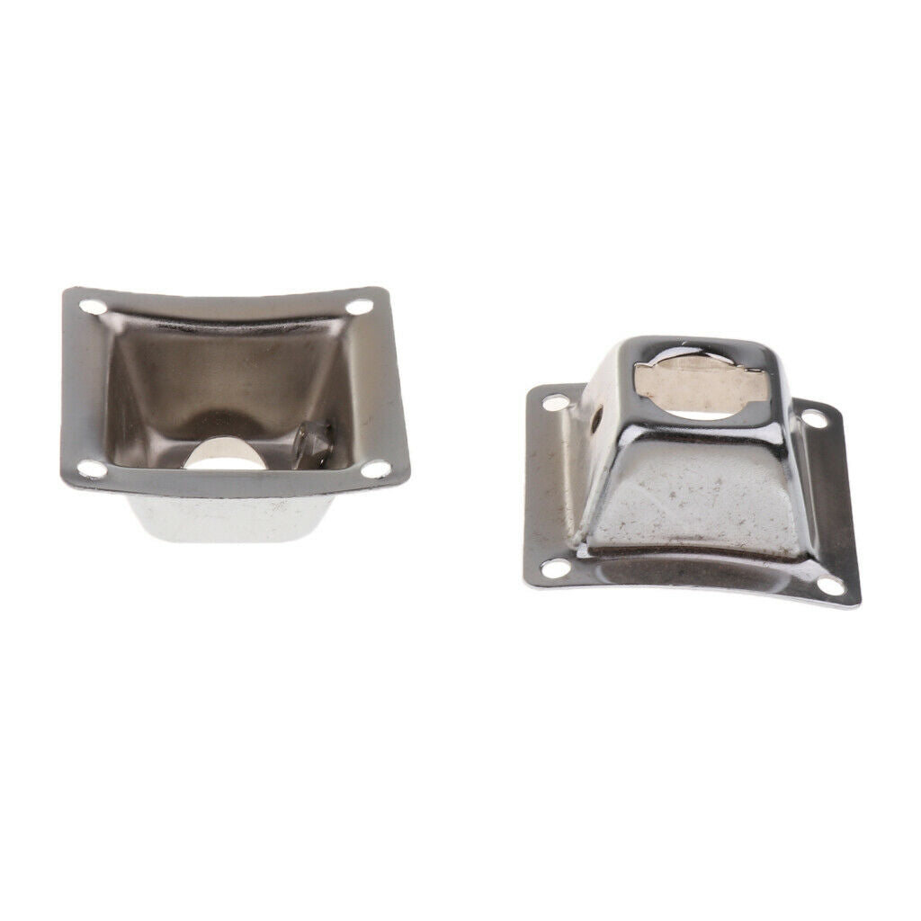 5 Pieces Drum Squre Holder Base Plate Drum Holder Mounting Plate for Drummer