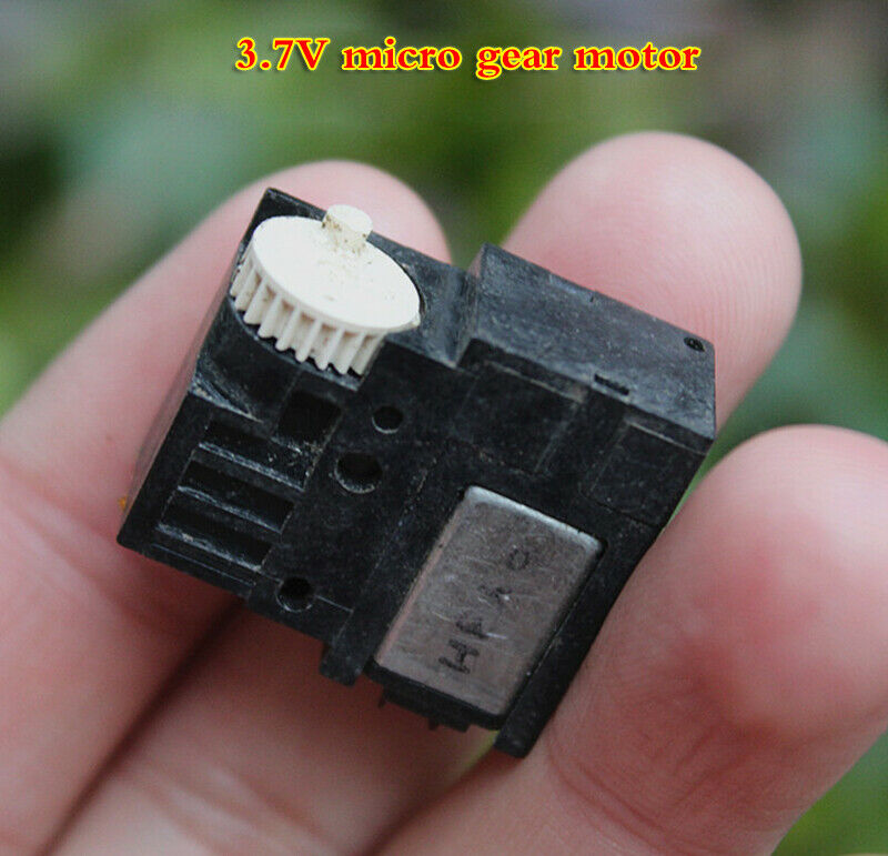 5pcs DC 3.7V square micro gear motor gear motor carbon brush DIY production