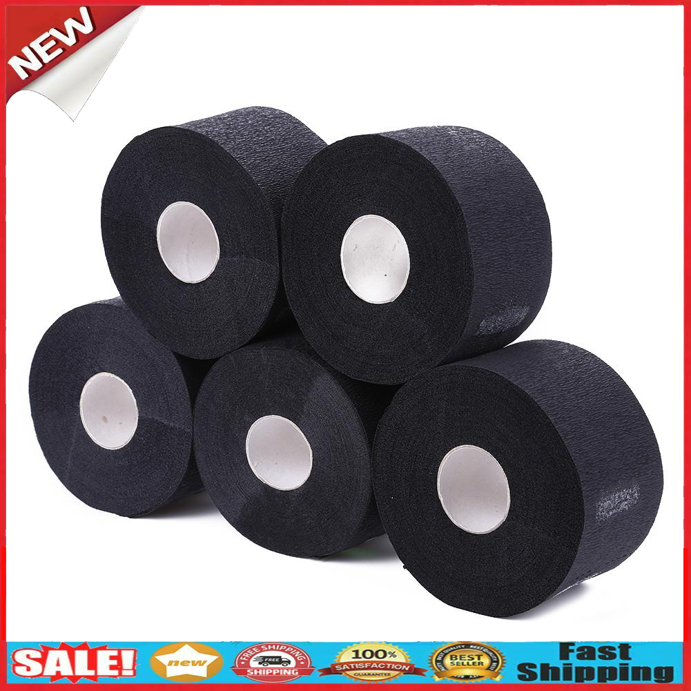5 Rolls Necks Cover Ruffle Roll Paper Professional Hair Cutting Salon Tool @