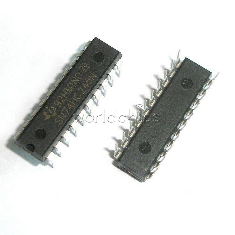 5PCS SN74HC245N TI DIP-20 Octal Bus Transceiver 3-state