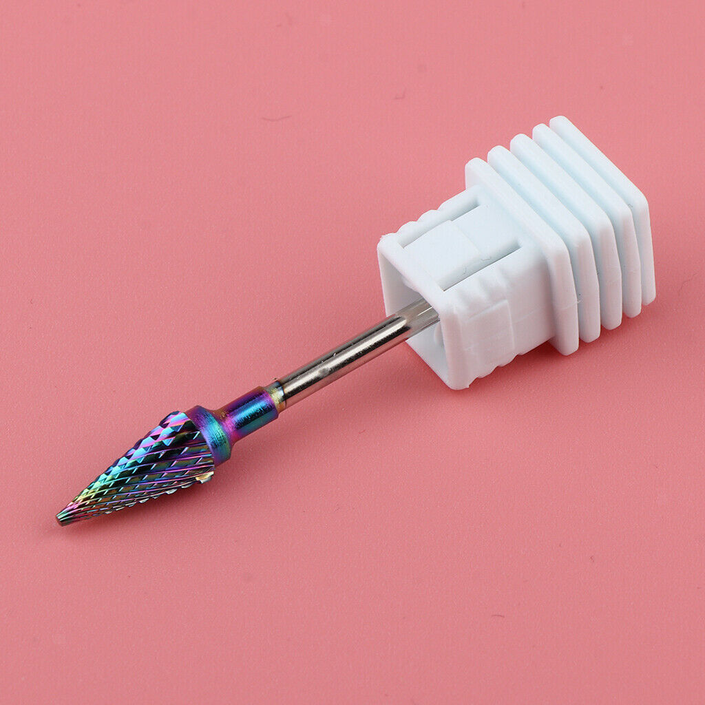 Tungsten Nail Drill Bit Polishing Grinding Head for Electric Nail Machine HB04