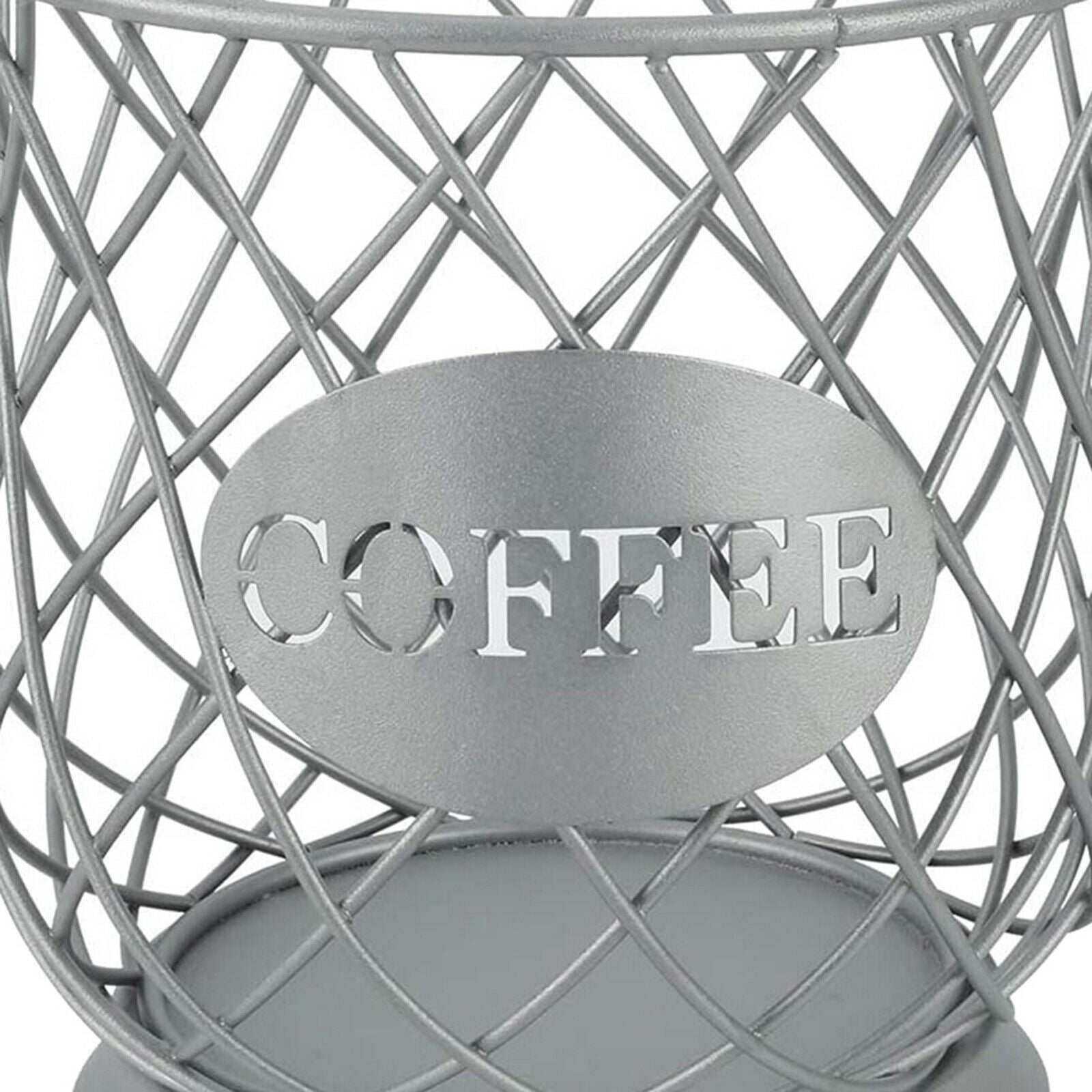 Espresso Coffee Pod Holder Mug Cup Fruit Storage Basket Large Capacity