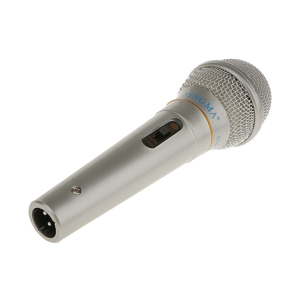 1xProfessional Pure Vocal Dynamic Wired Microphone Mike with 11.5ft Cord
