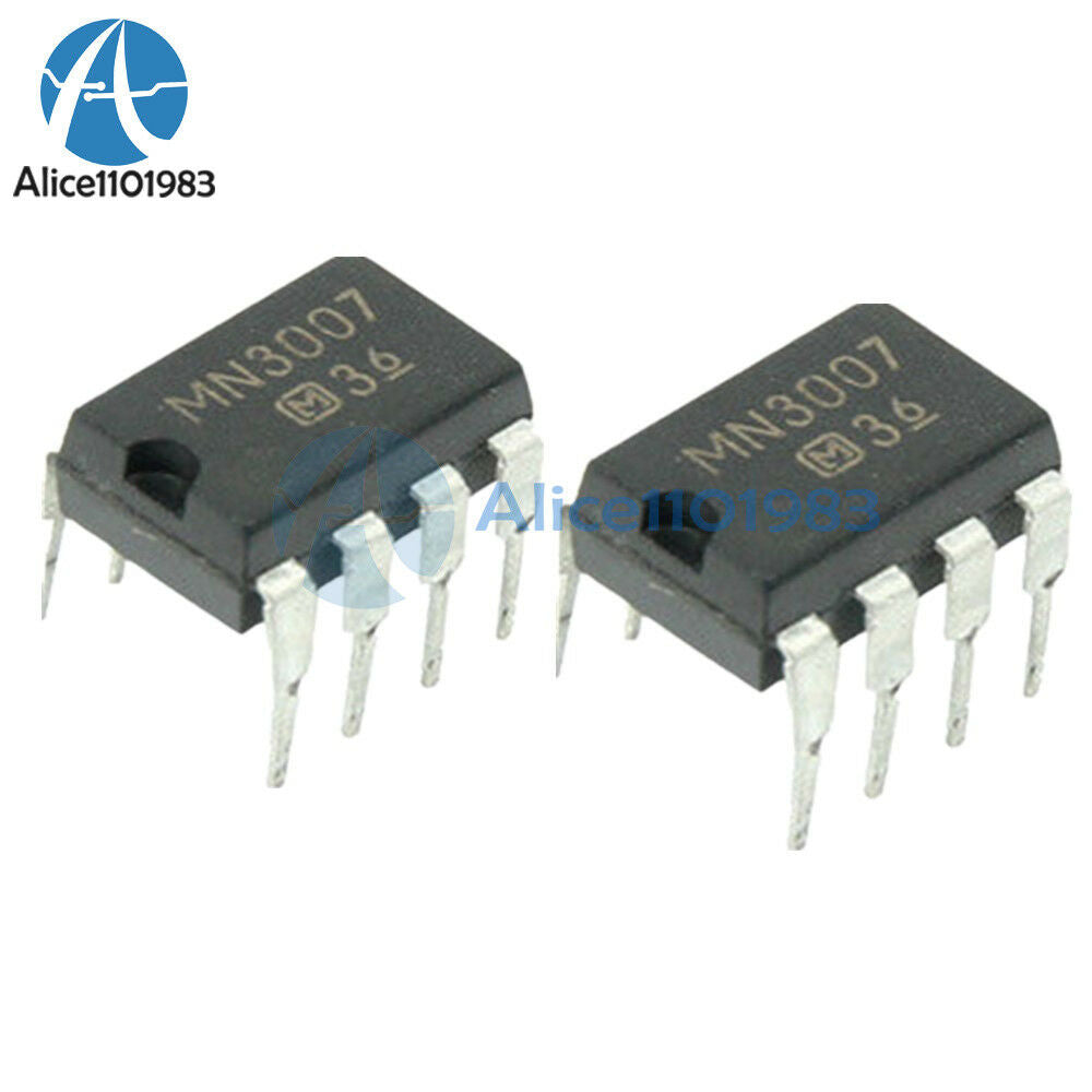 10PCS MN3007 MN 3007 DIP-8 GUITAR DELAY EFFECTS PEDAL CHIPS IC DIP8 AL