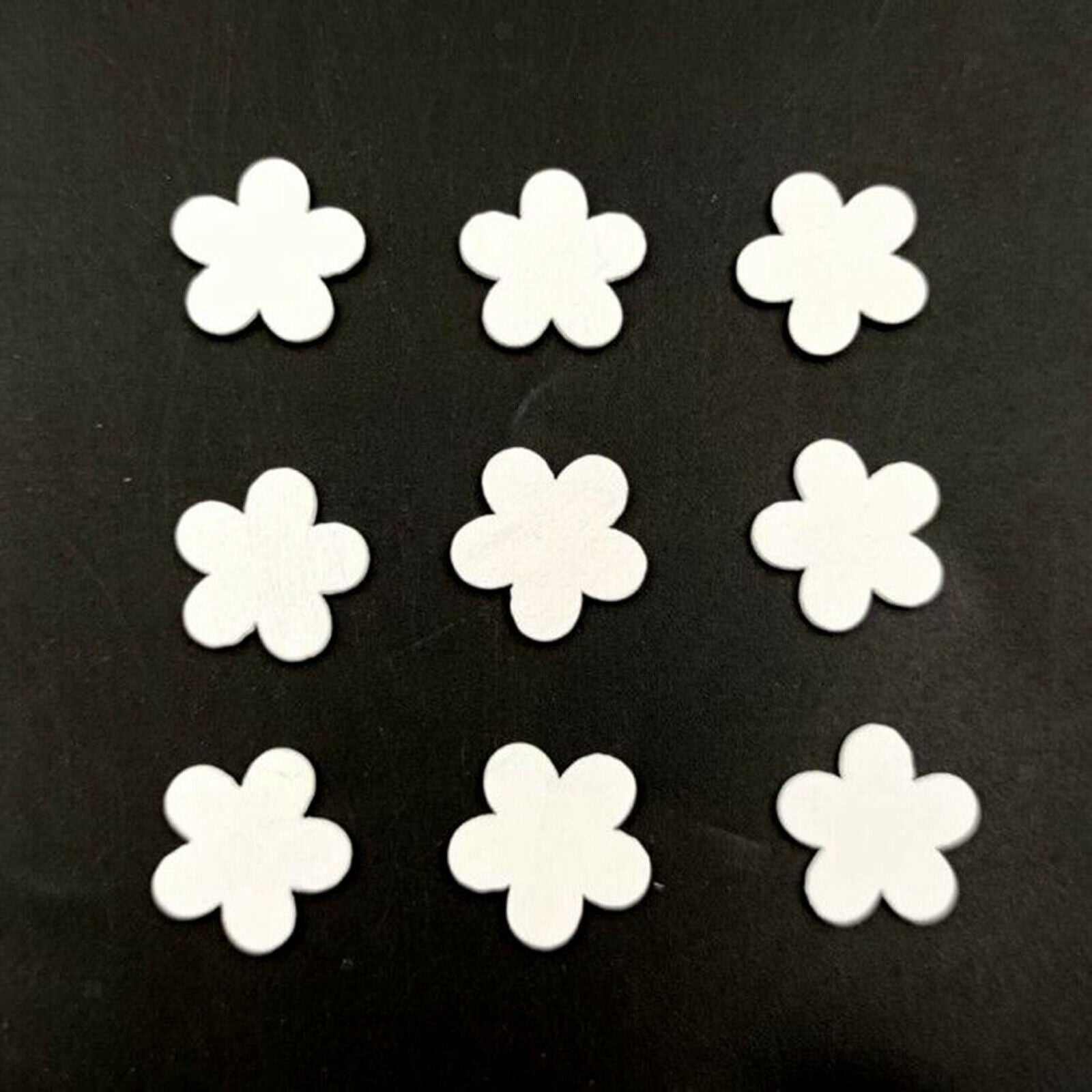200pcs/set Wooden Flower Patch Hanmade Painting Scrapbooking Decoration