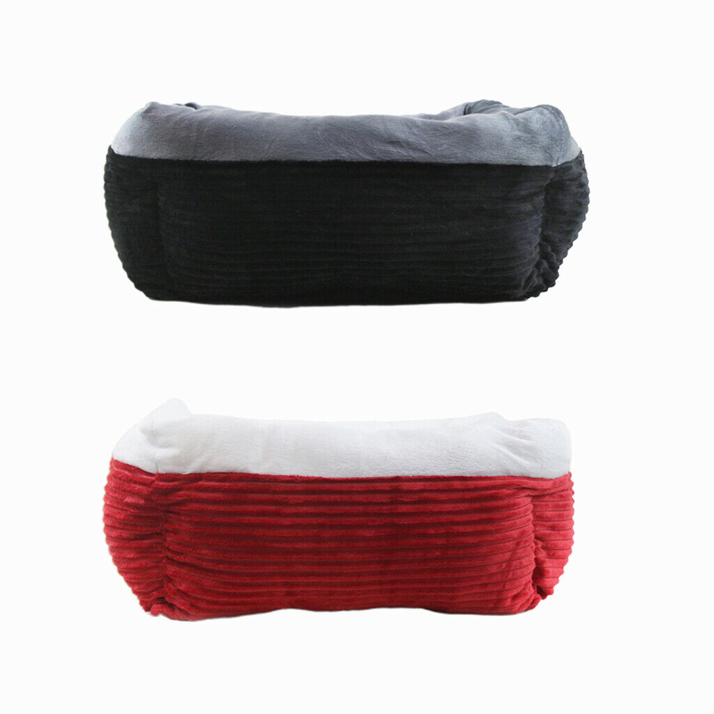 Winter Warm Dog Nest Pet Cozy Bed for Small Dogs Cat Puppy Kitten Navy Blue