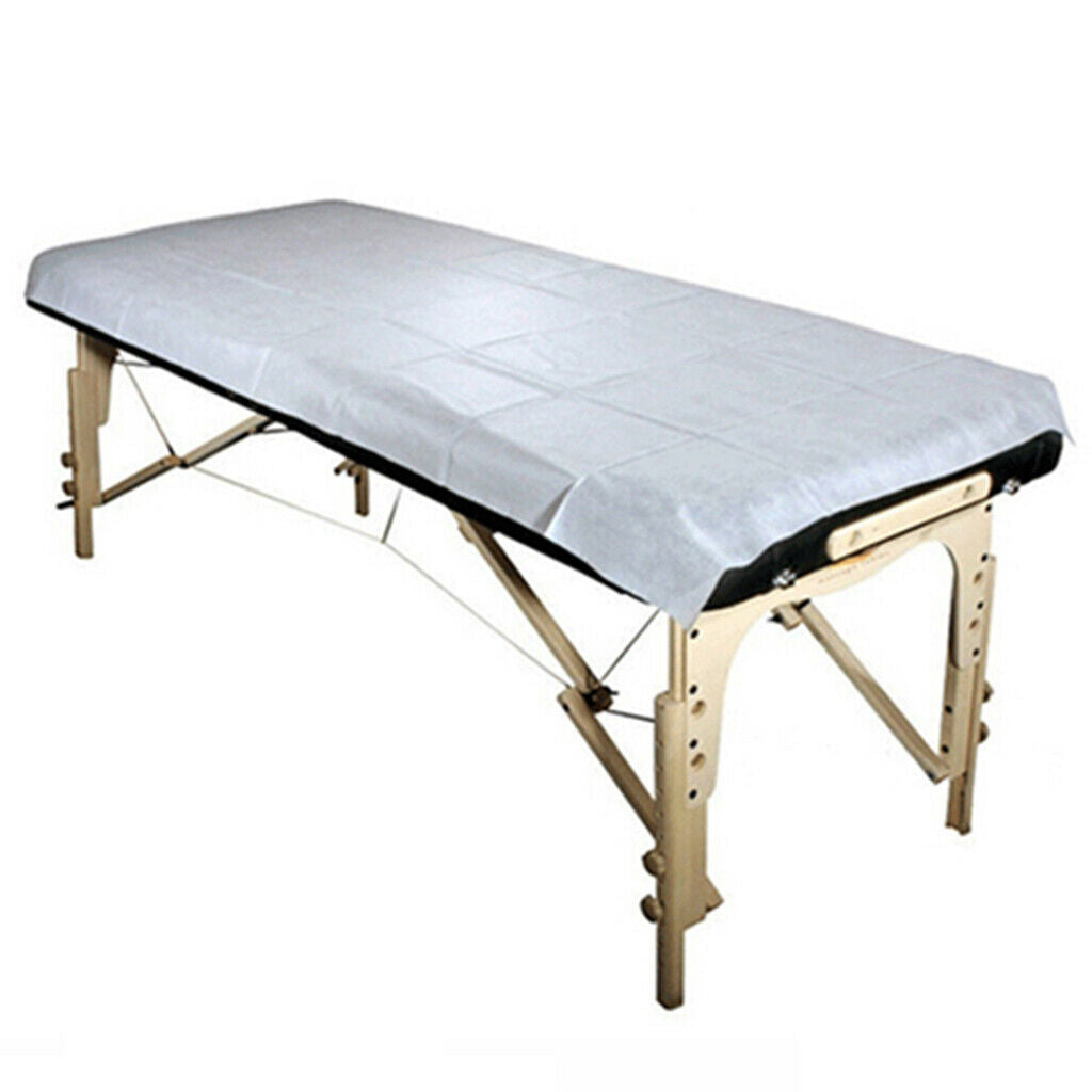 Bulk 200pcs Non-Woven Bed Sheet Covers for Massage Spa Tattoo 80x180cm
