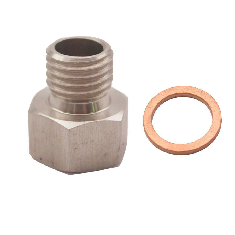 Stainless steel Fitting Adapter Kit for Boost & Oil & Water Temperature Sensor