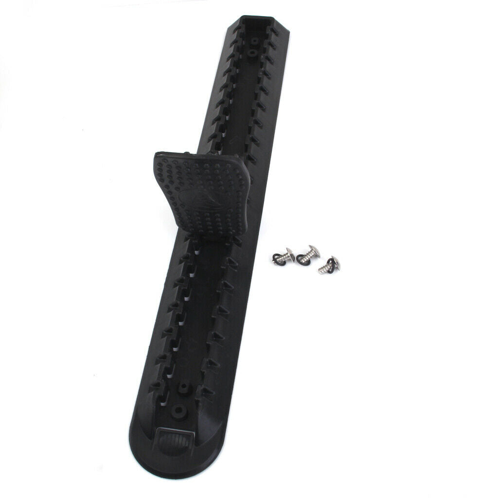 4X Adjustable Marine Boat Kayak Rudder Control Footrest Foot Rest Brace Black