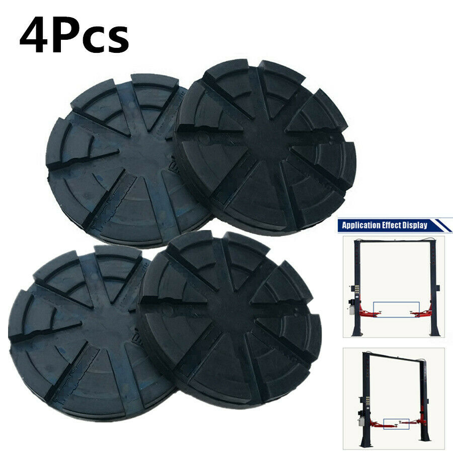 4x Heavy Duty Rubber Arm Pads Car Lift Accessories Lift Pad for Auto Truck Hoist