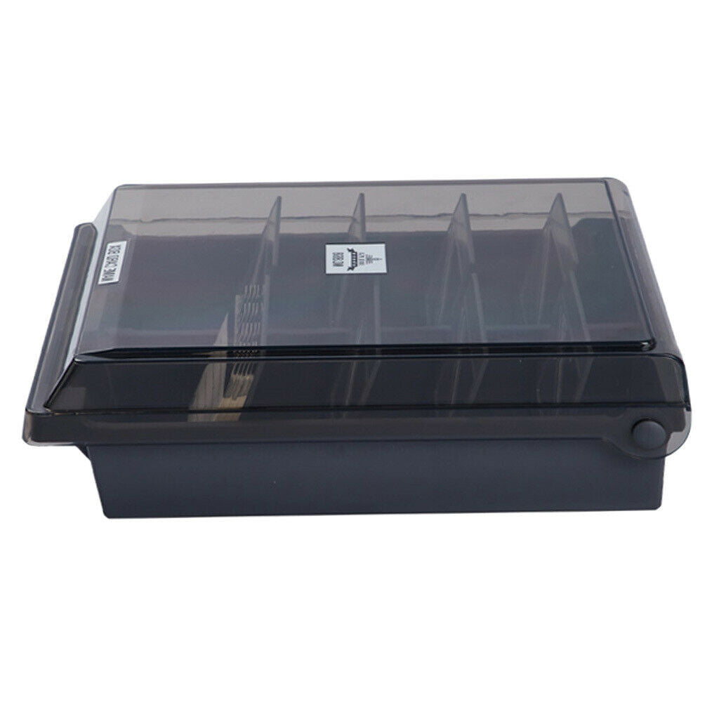 Business Card Holder ID Card Organizer 8 Divider Up to 1000 Standard cards