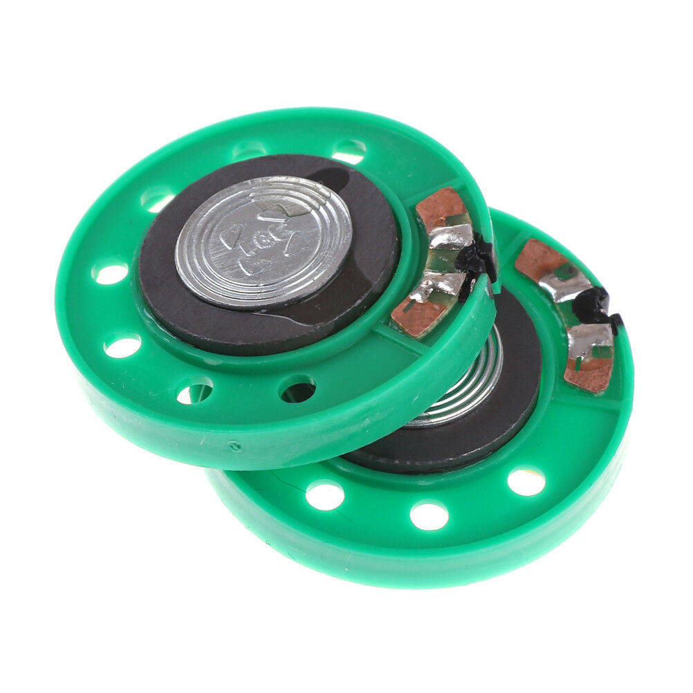 2Pcs 36mm Diameter Aluminum Shell Internal Magnet Speaker 16 Ohm 0.25WJ Fx