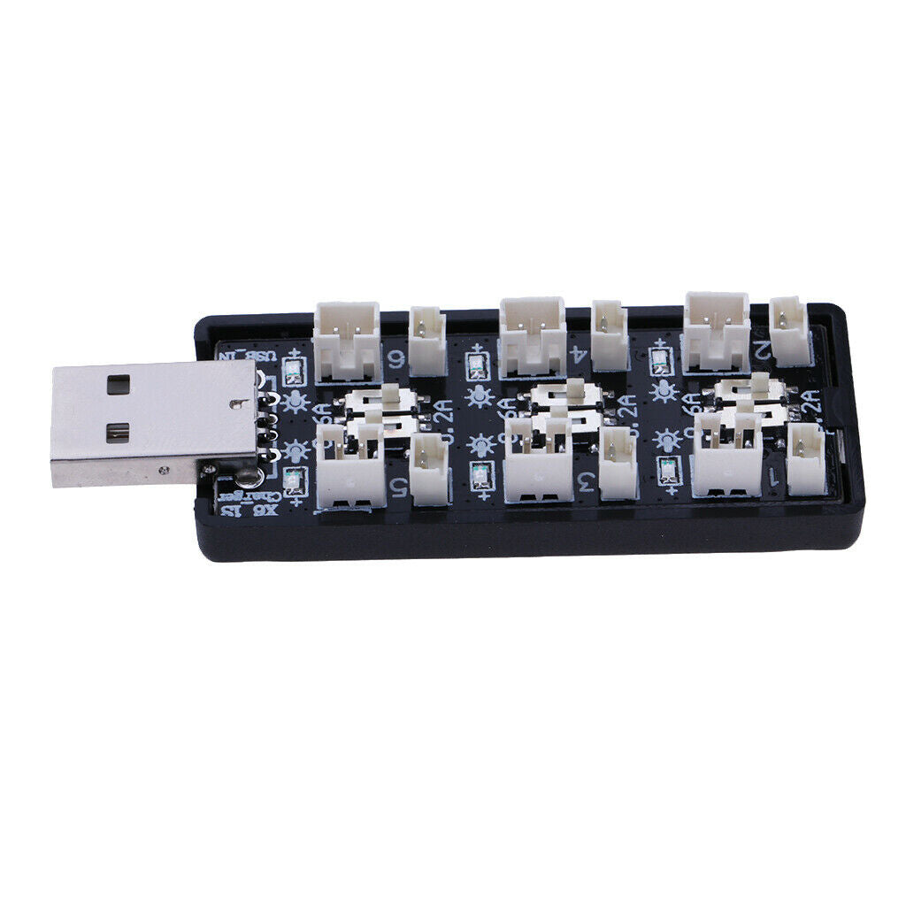 1S LiPo Battery USB Charger Board 500mA Micro JST 1.25 JST-PH 2.0 mCX mCPX