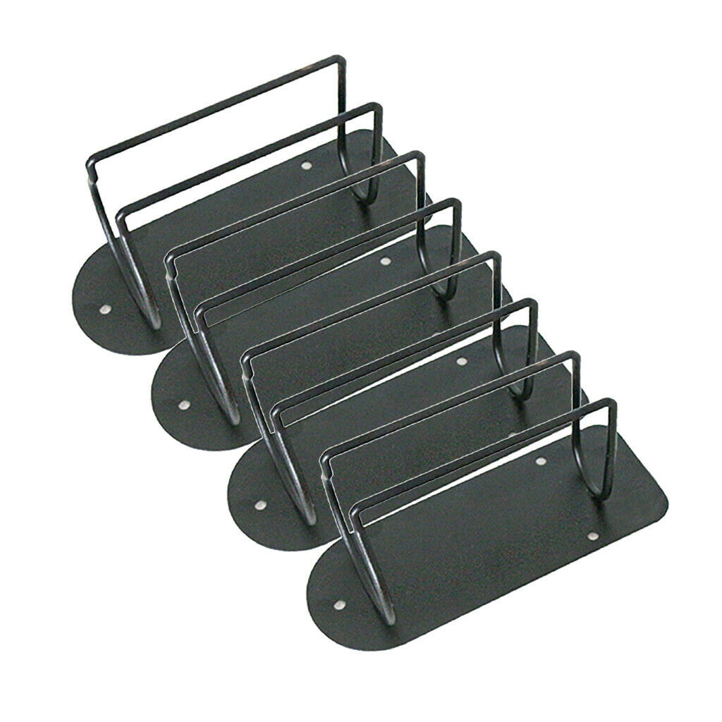 4pcs Hair Clipper Holder Barber Tools Storage Rack Trimmer Cutter Stand