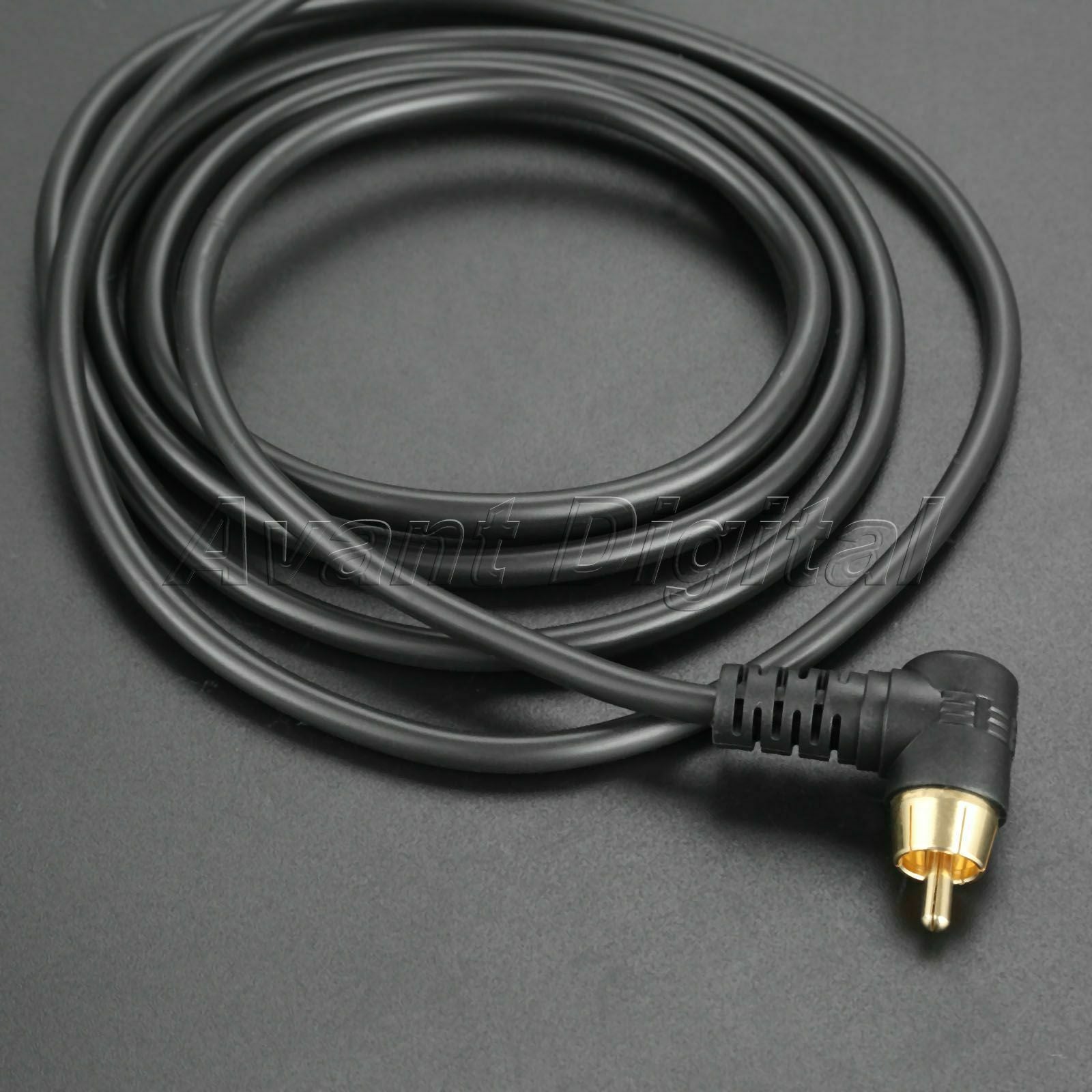 2M Metal Silicone Clip Cord RCA Plug for Tattoo Machine Power Supply Accessories