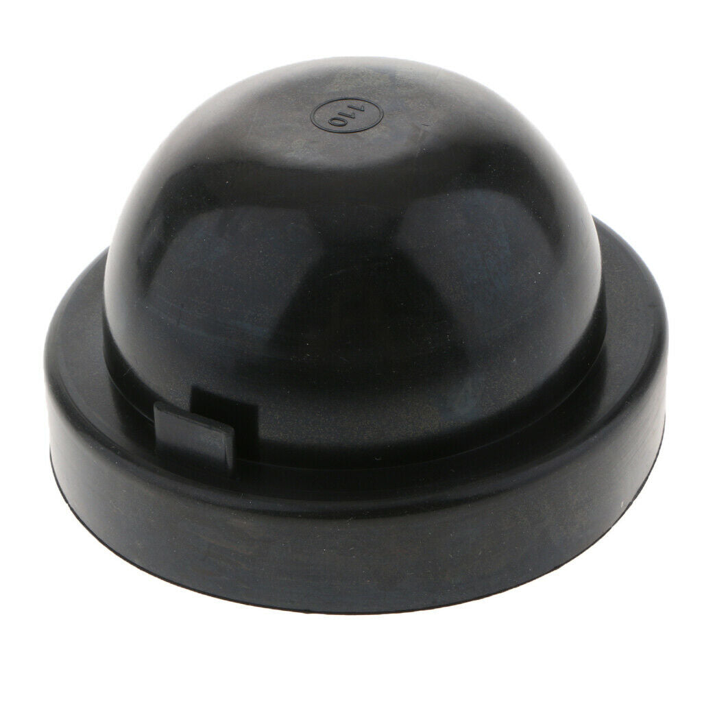 2x Rubber Conve LED Headlight Housing Seal Cap Dust Cover for Car 110X65mm