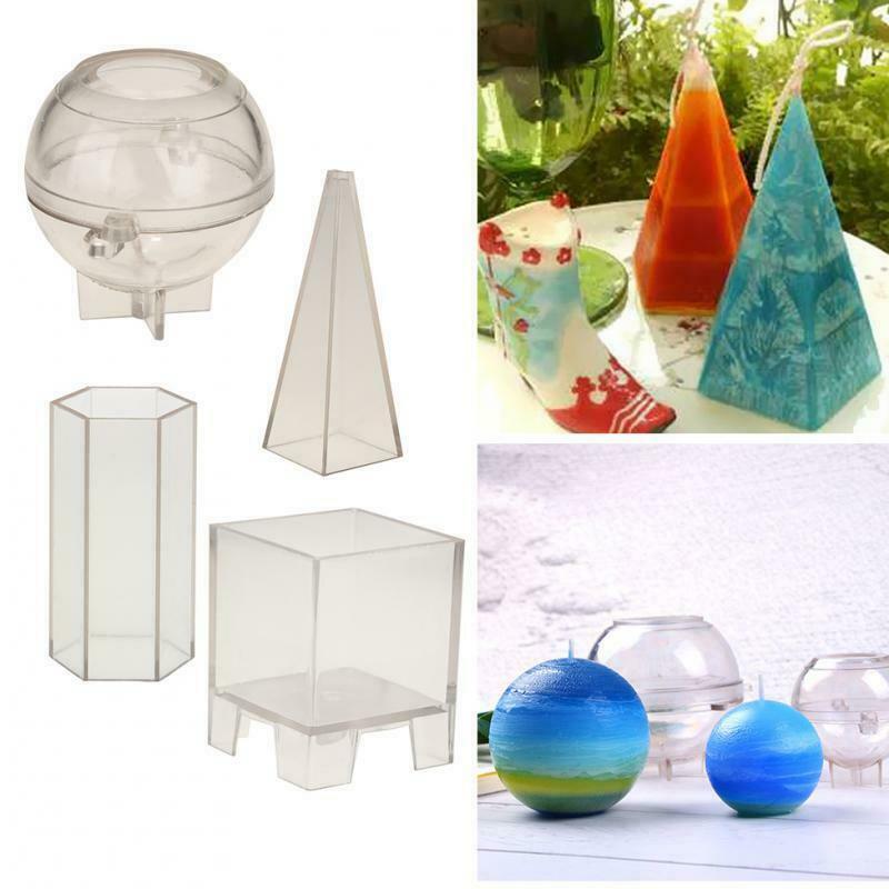 4 pcs christmas soap mold candle mold for candle making soap molds