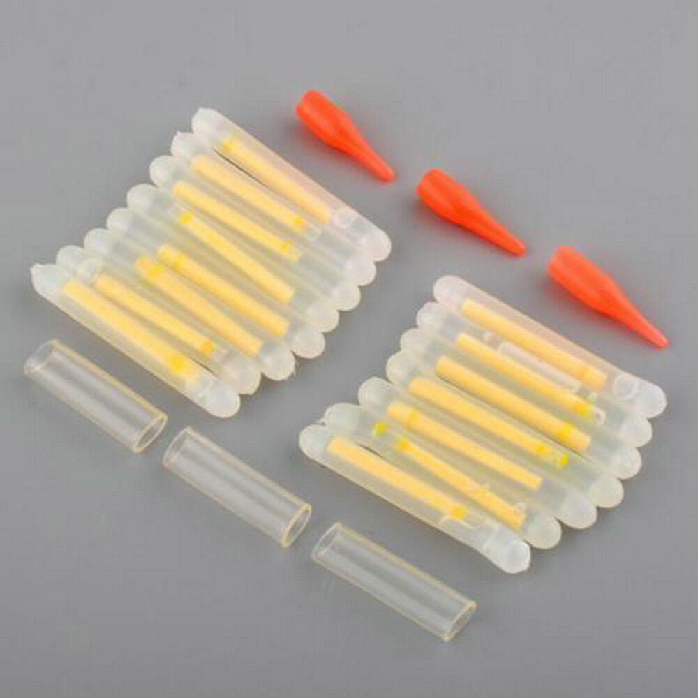 15x Fishing Glow Sticks Night Floats Starlight Pole Fishing Lightstick Supply