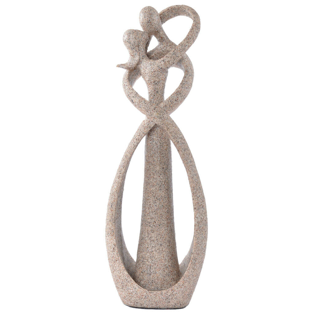 Natural Handmade Sandstone Statue Hug & Love Handicraft Boyfriend Gift