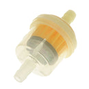 Plastic Universal Gas Filter for 6mm 1/4'' Fuel Line Engine Accessories