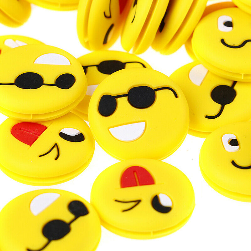 5Pcs Face Tennis Racket Silicone Shock Absorber Vibration Dampener.AT.l8