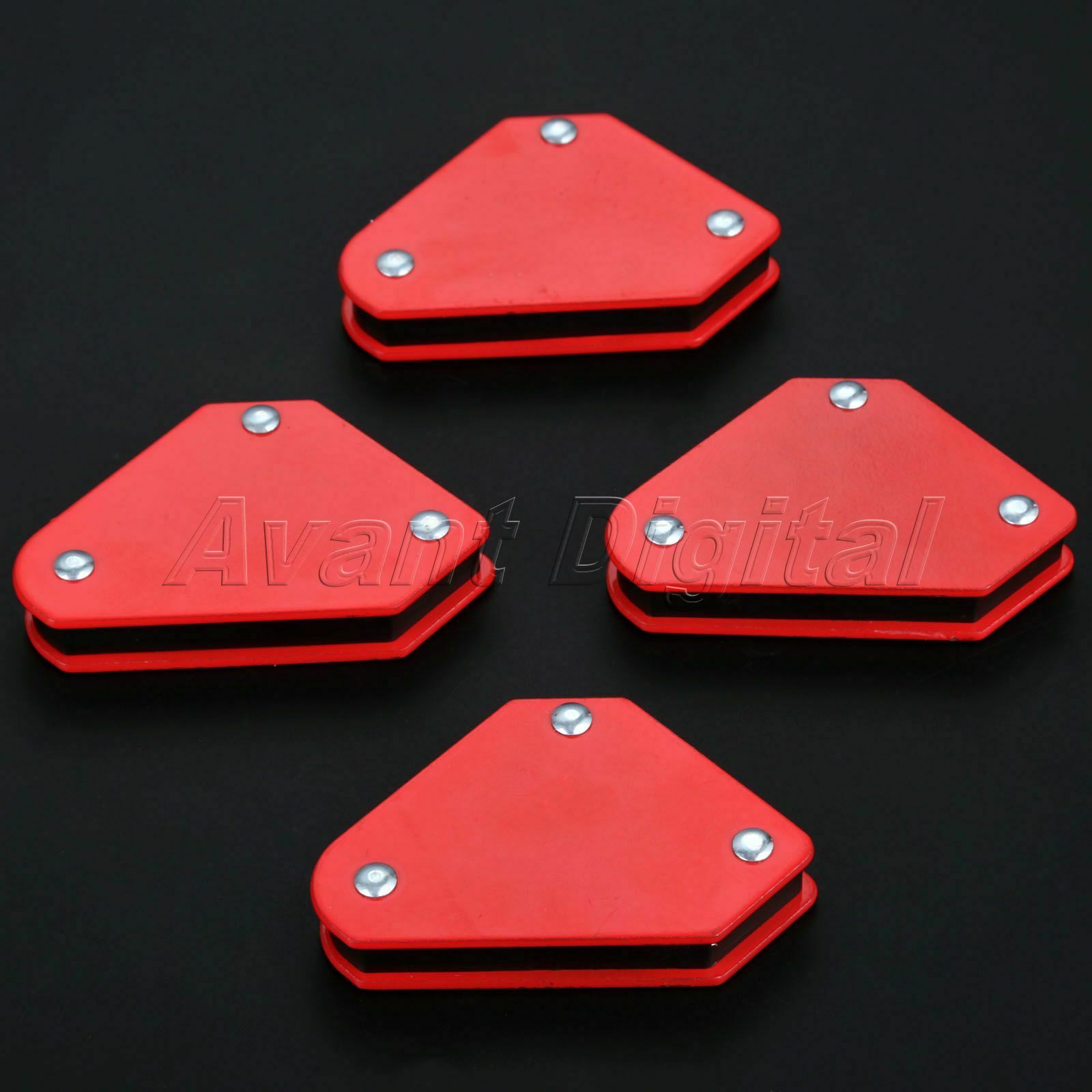 Welding Magnet Magnetic Square Welder Holder Arrow Clamp 45° 90° 135° 9Lb 4 Pcs