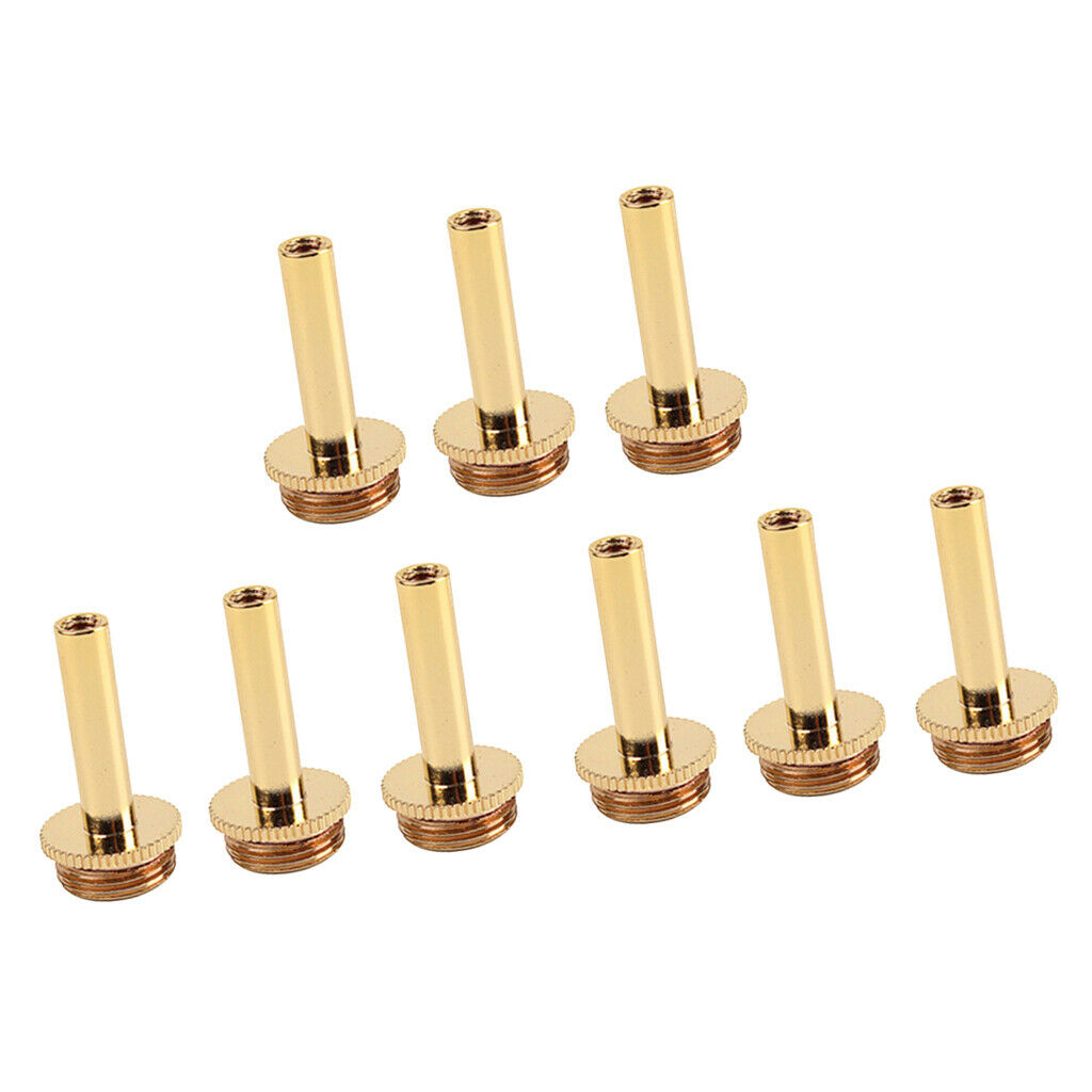9 lot Trumpet Connecting Rod Piston Valve Key Screw Repair Parts 15x29mm