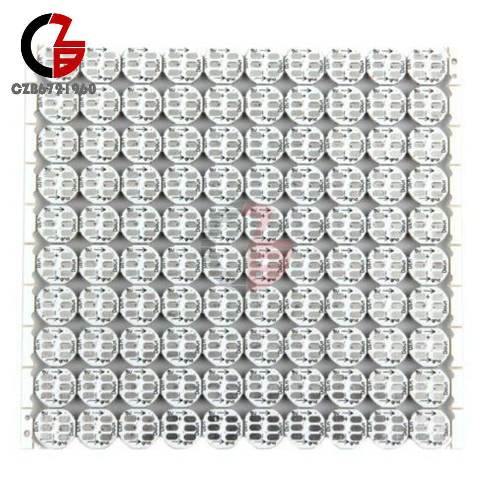 10PCS Mini PCB Board WS2812B WS2811 IC 5050 RGB LED 10mmx3mm 5V SMD light Sample