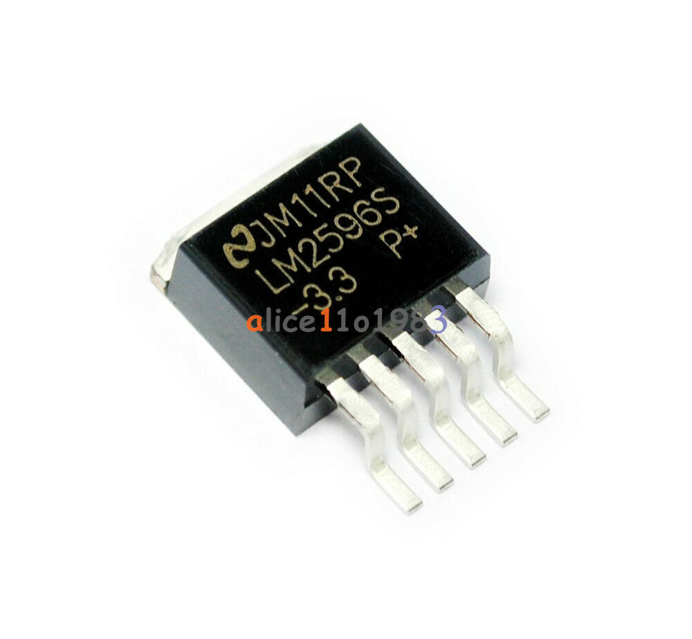 10PCS Step-Down Voltage Regulator IC TO-263-5 LM2596S-ADJ LM2596SX-ADJ LM2596S