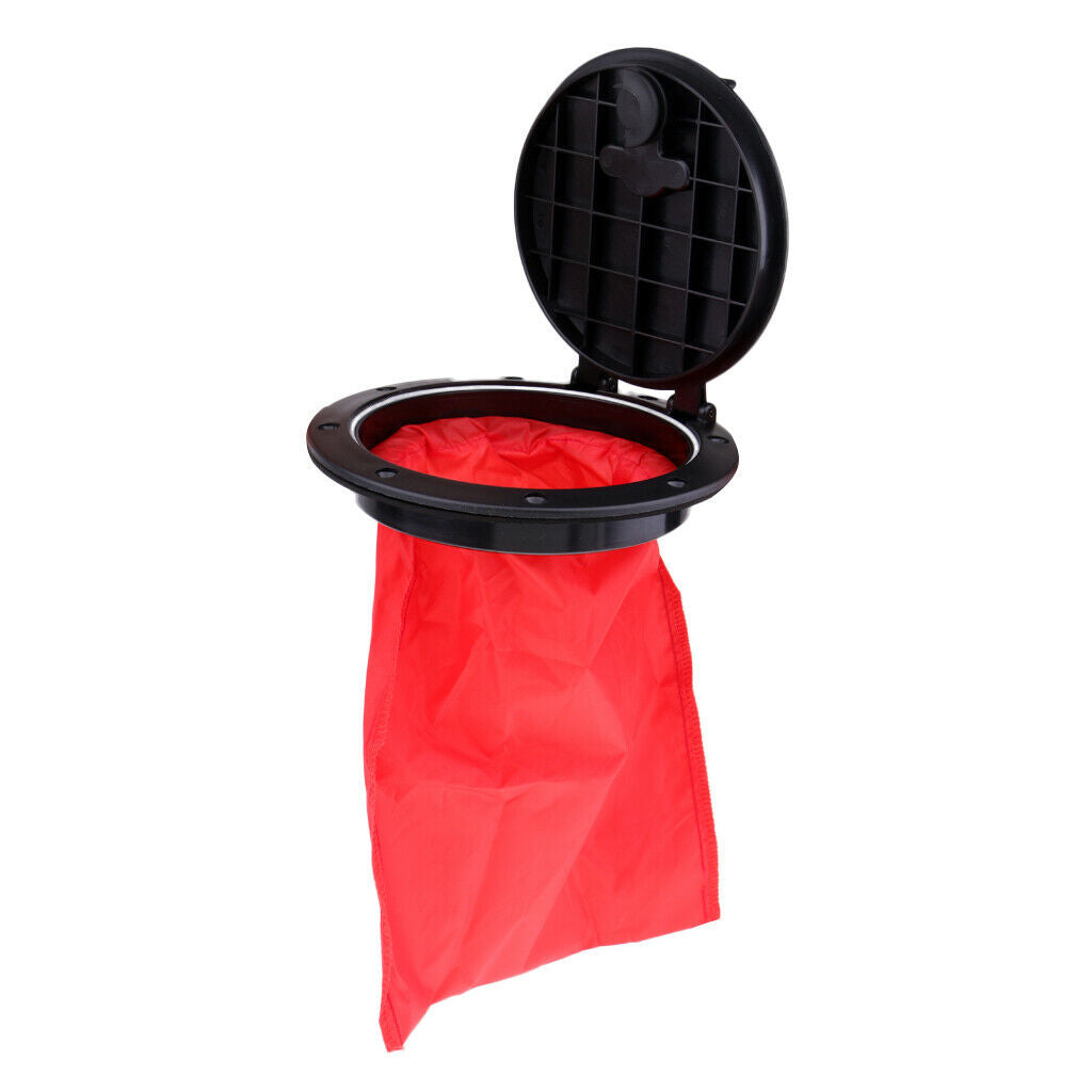 Kayak Accessories - 8 Inch Deck Plate Hatch Cover & Pad Eye & Paddle Leash Clips