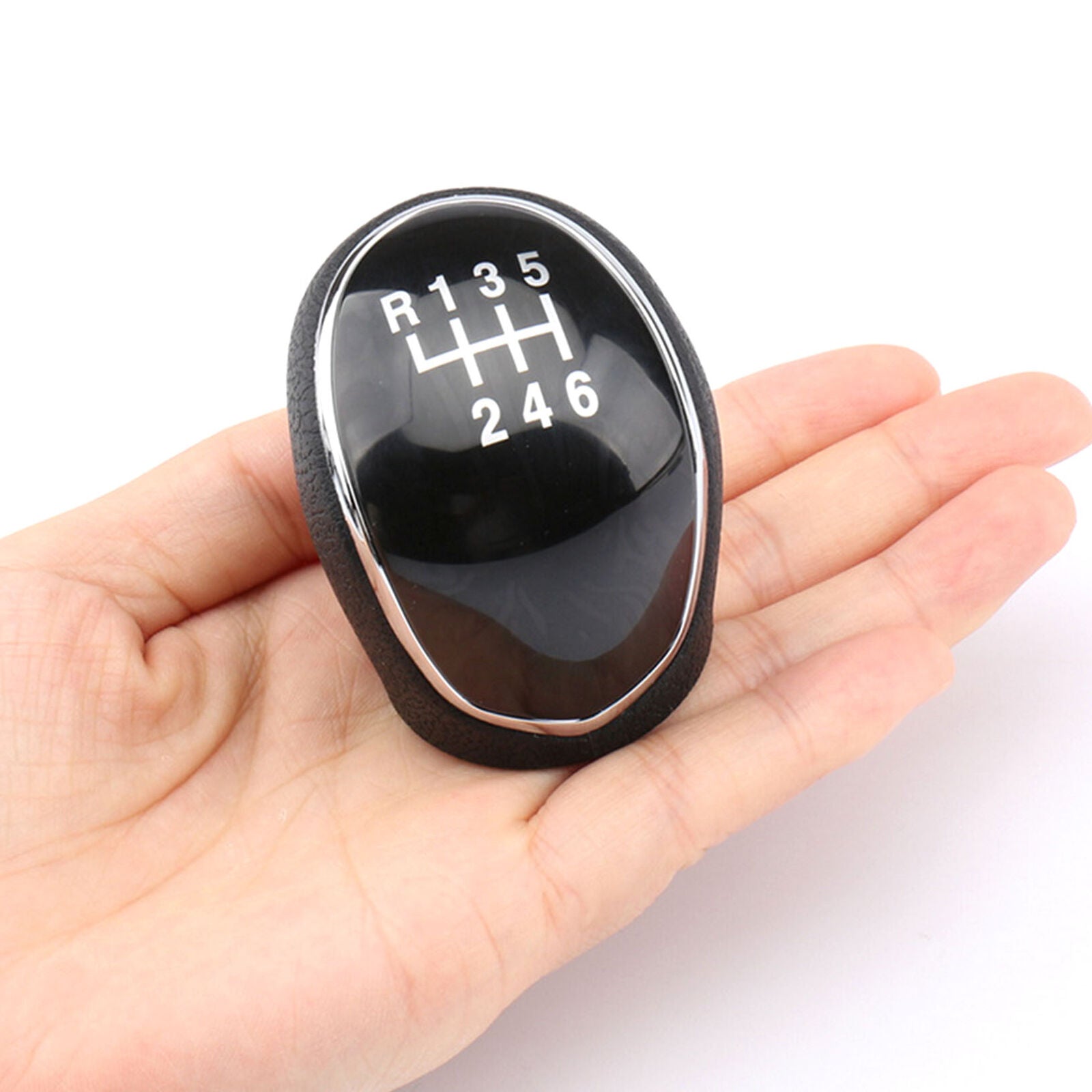 Car 6 Speed Manual Gear Shift Knob Head Ball For Hyundai IX35 2010-2016 Black