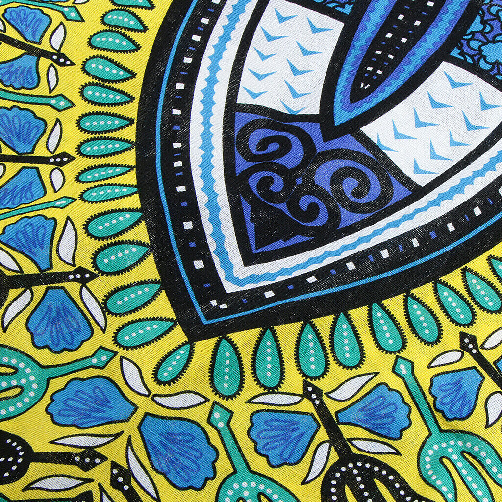 African Prints Shirt Dress Cotton Dashiki Caftan Rappers Tops for Women Men