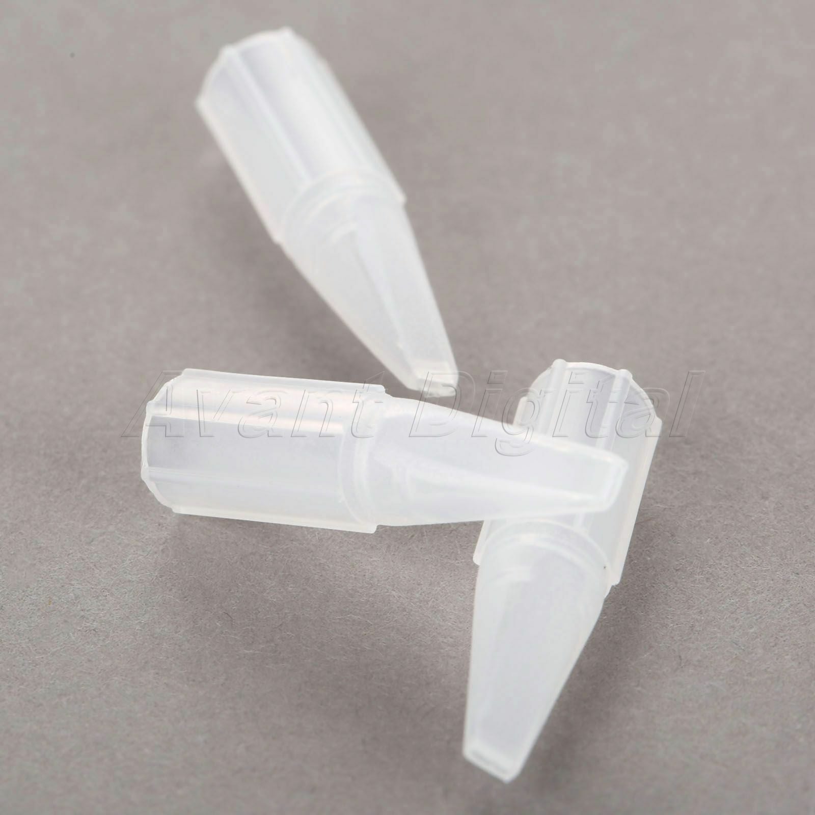 50pcs Convenient Tattoo Needle Tips Flat Mouth 5F Permanent Eyebrow Makeup Tool