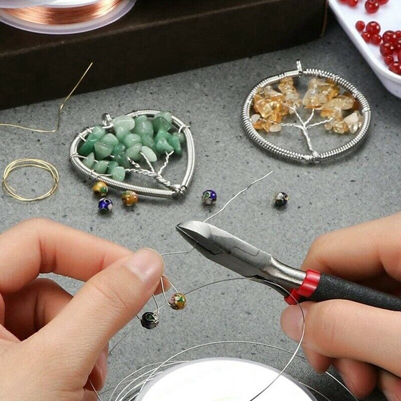 6 Pack Jewelry Copper Craft Wire Jewelry Beading Wire for Bracelet NecklacesV9C3