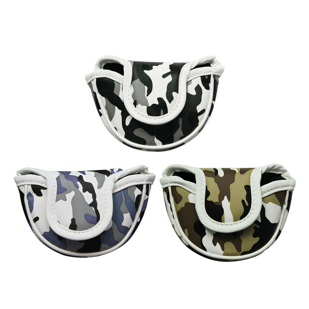 Waterproof Golf Small Mallet Head Cover Center Putter Protector Guard -