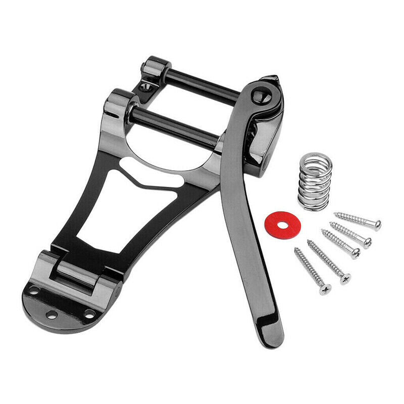 Chrome Vibrato Tremolo Bridge Semi Hollow Body Part For Les Paul Electric Guitar