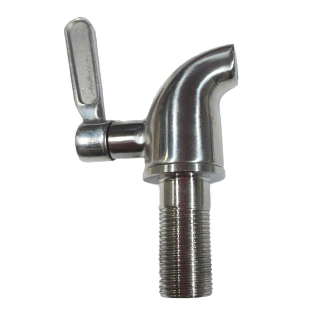 Stainless Steel Beer Beverage Dispenser Faucet Spigot Tap for Bar Pub Party