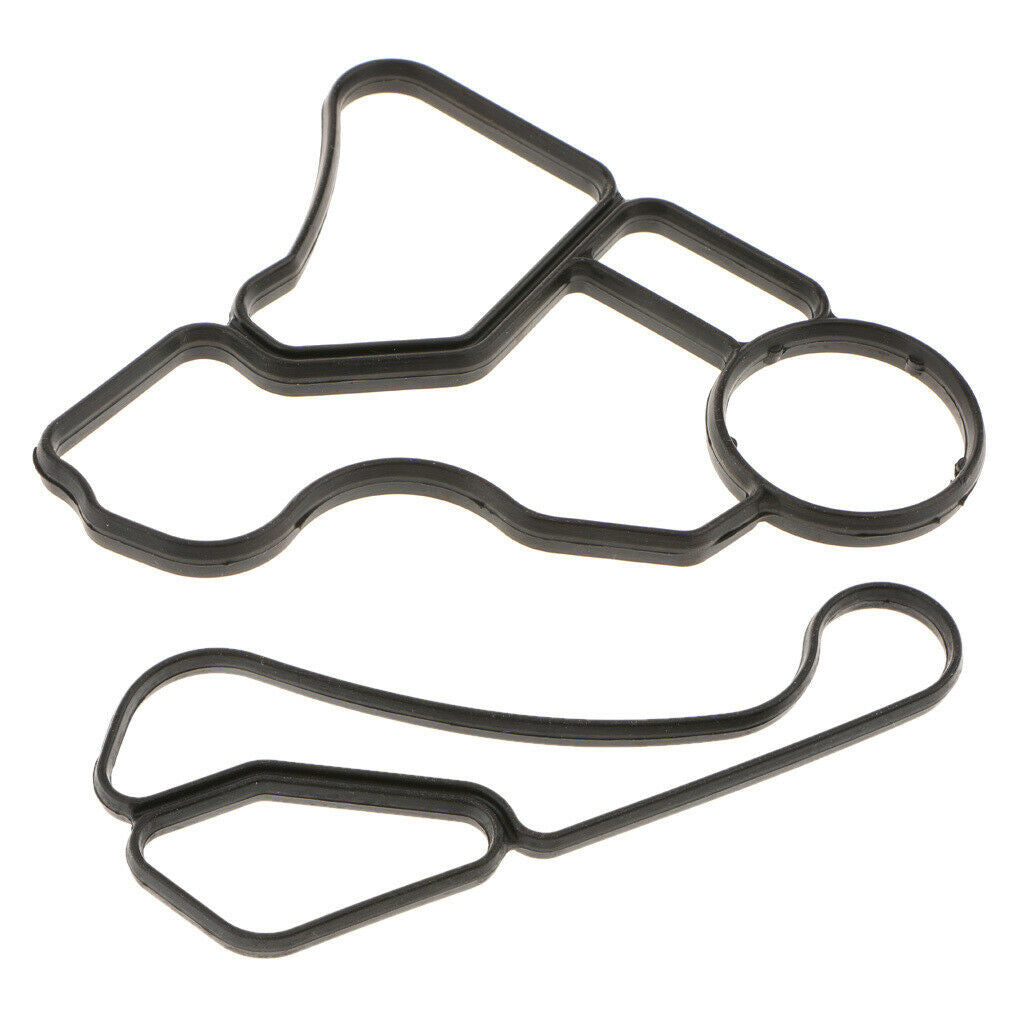 2pcs Oil Filter Housing Seal Gasket OEM#11427525335 for BMW X1 X3 X5 X6