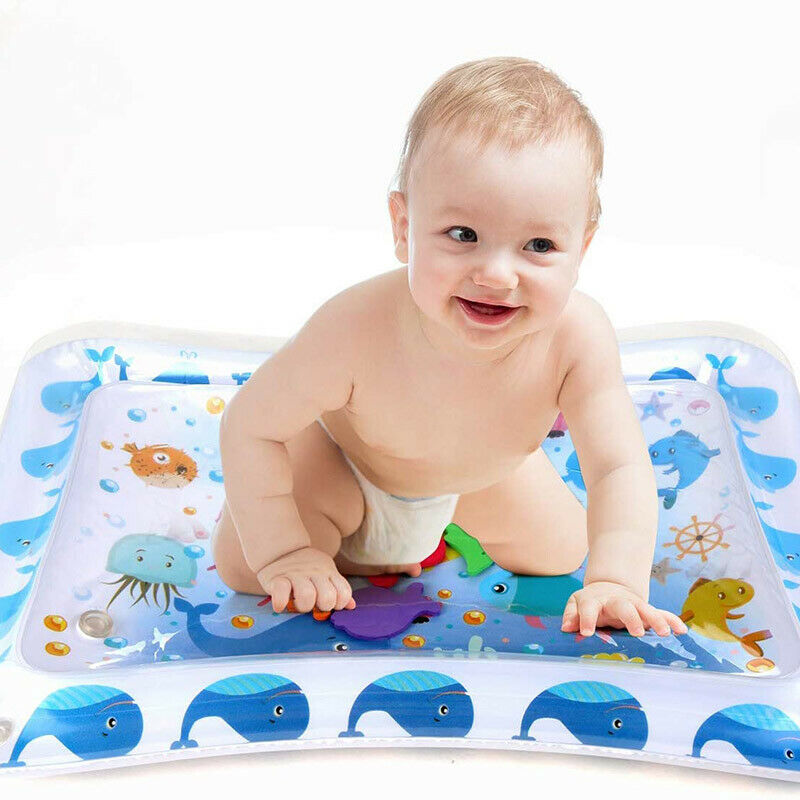 Inflatable Baby Water Mat Novelty Play Center Kid Children Infants Tummy Time HN