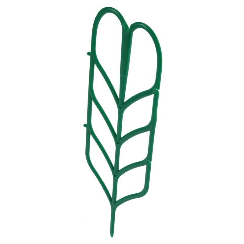 3pcs Mini DIY Leaf Shape Garden Trellis Plants Lattice Pots Supports for ClimbY2