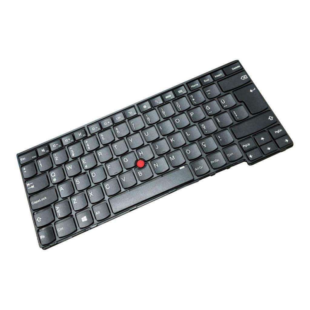 Black Plastic Turkey Layout Keyobard Assembly for Lenovo Thinkpad E431 PC
