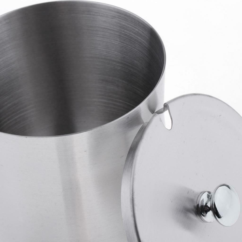 Stainless Spice Dispenser Jar Cruet W/ Scoop Condiment Storage