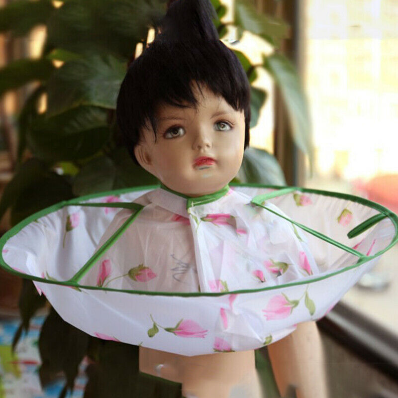 Waterproof Children Kids Hair Cutting Cape Haircut Apron Cloak Clot.DD