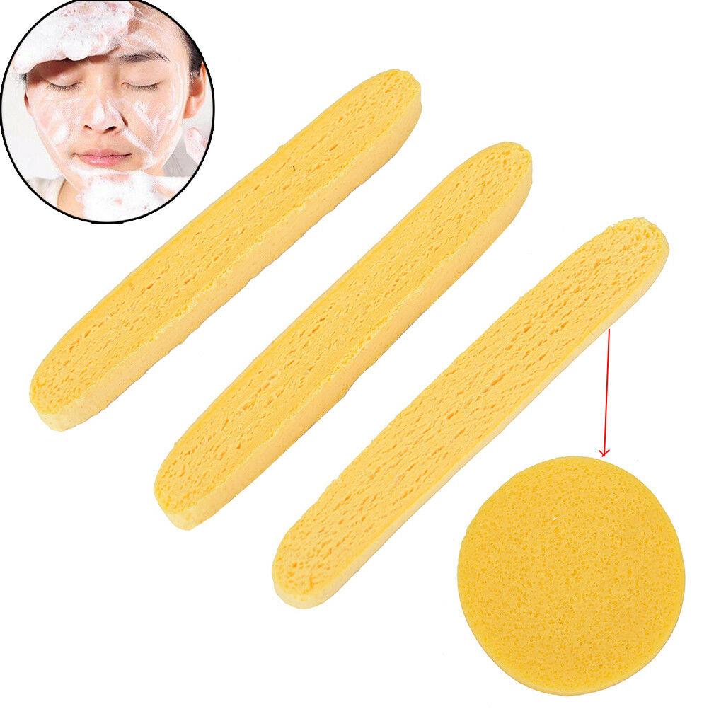 12pcs Compressed Facial Cleaning Wash Puff Sponge Stick Face Cleansing sof.l8