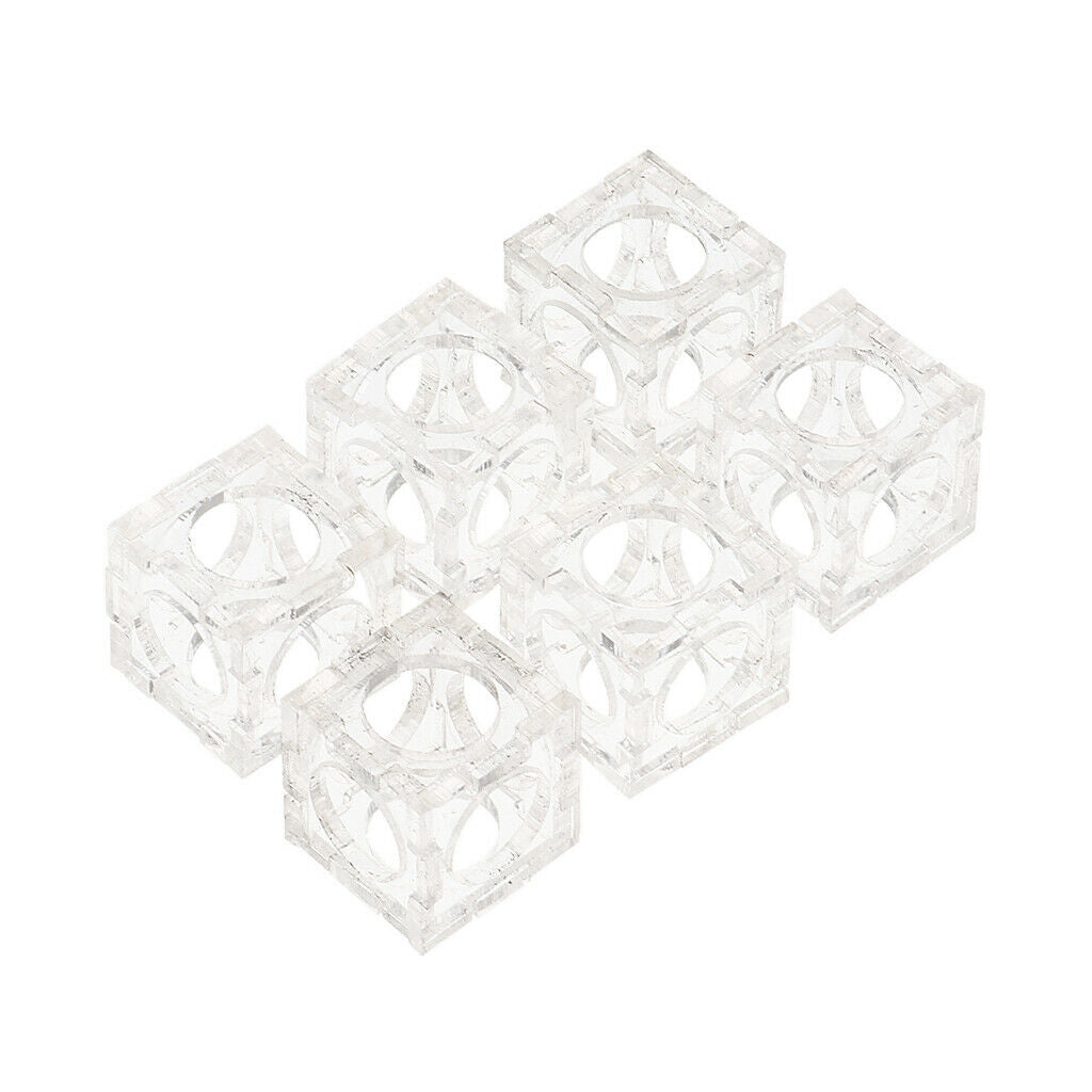 12 Pcs Acrylic Shrimp Shelter Decoration for Fish Tank Shrimp House Small Fish