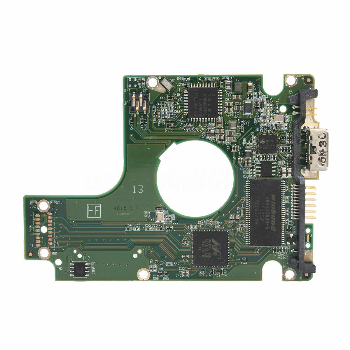 2060-771961-001 REV B HDD Logic Controller PCB For WD5000BMVW WD10JMVW