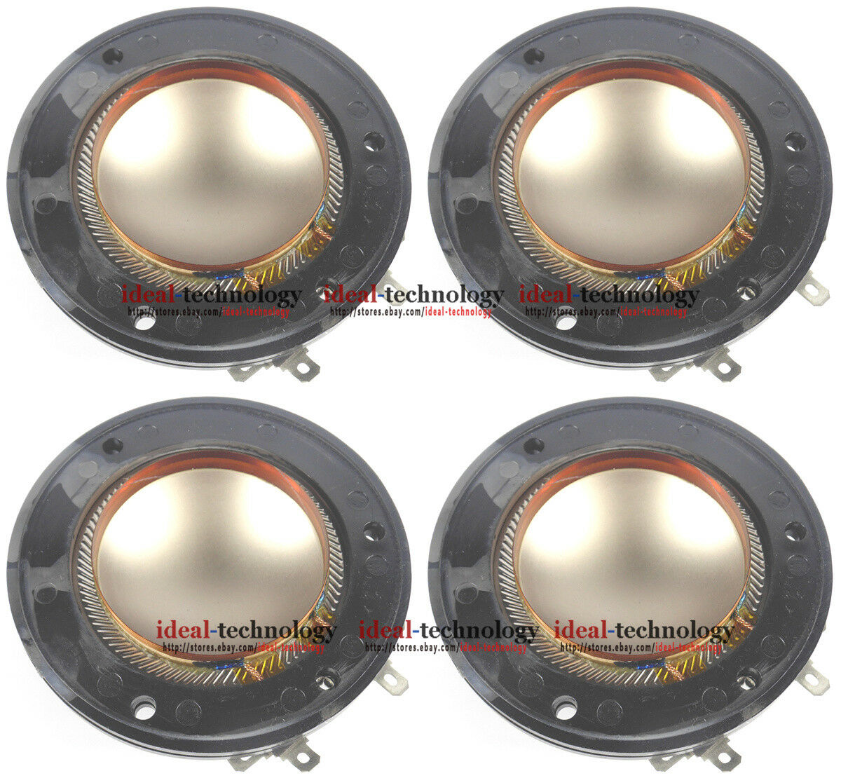 4PCS /LOT Diaphragm for Community HFE2 Horn Driver Speaker Parts 8 ohm