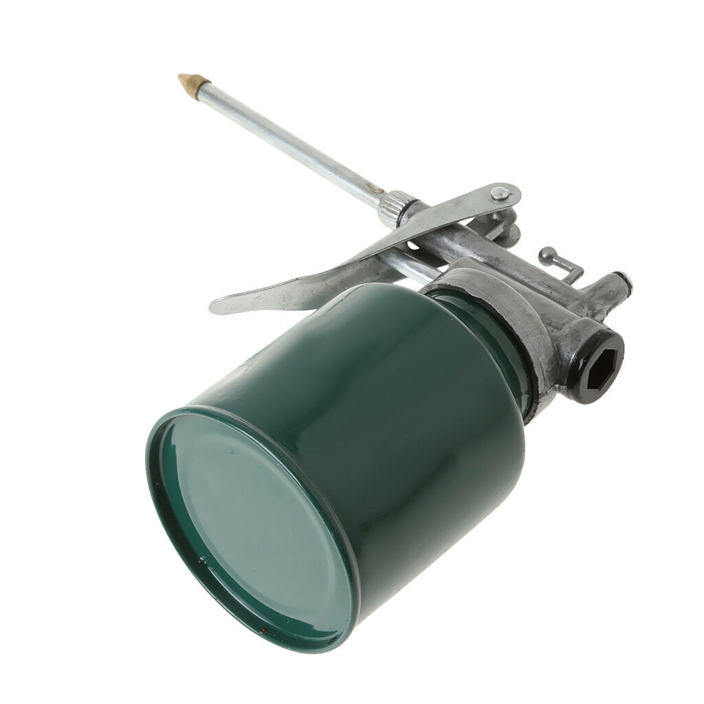 Car Mini 250ml High Pressure Pump Oiler Oil Can Metal Gun For Lubricants