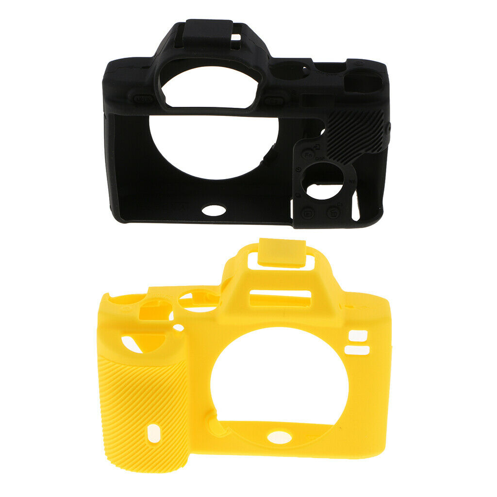 2Pack Dustproof Silicone Skin Case Housing Shell for Sony A7S A7 A7R Mirrorless